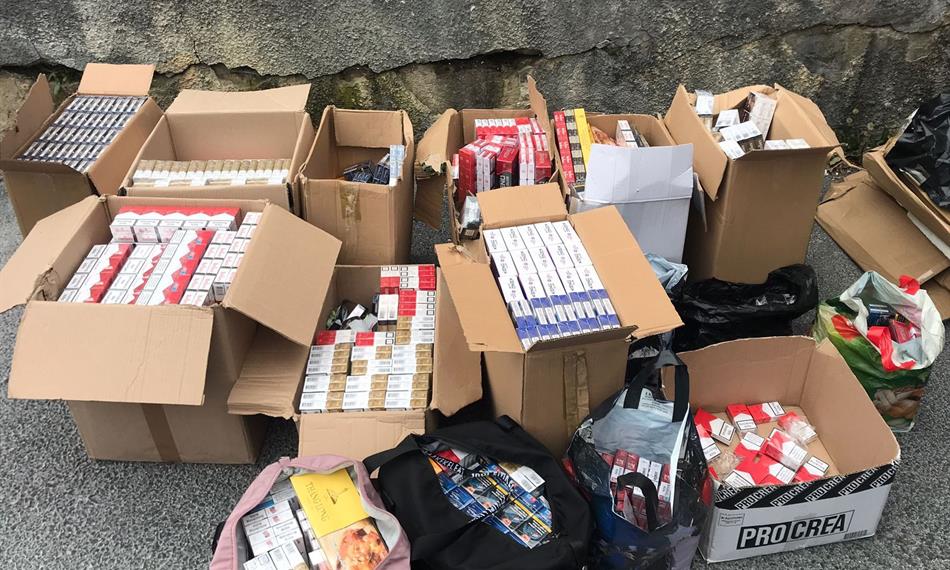 Zajištěné cigarety